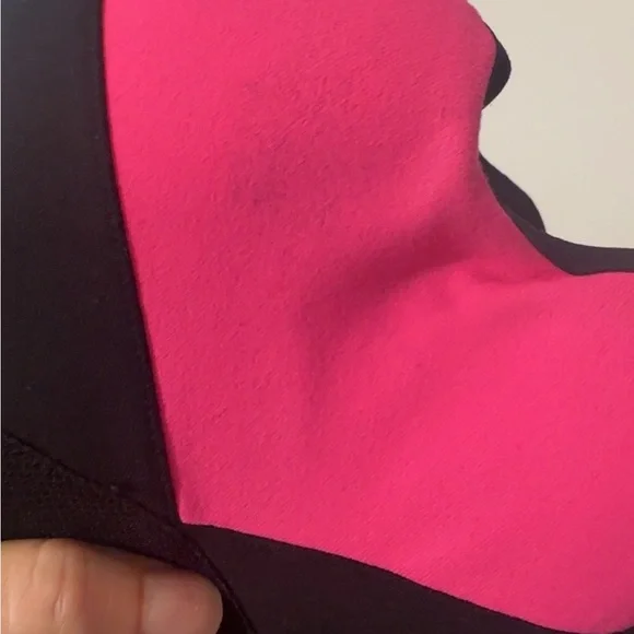 VSX Women's Sports Bra - Black, Pink, and Gray 38C - Picture 5 of 5